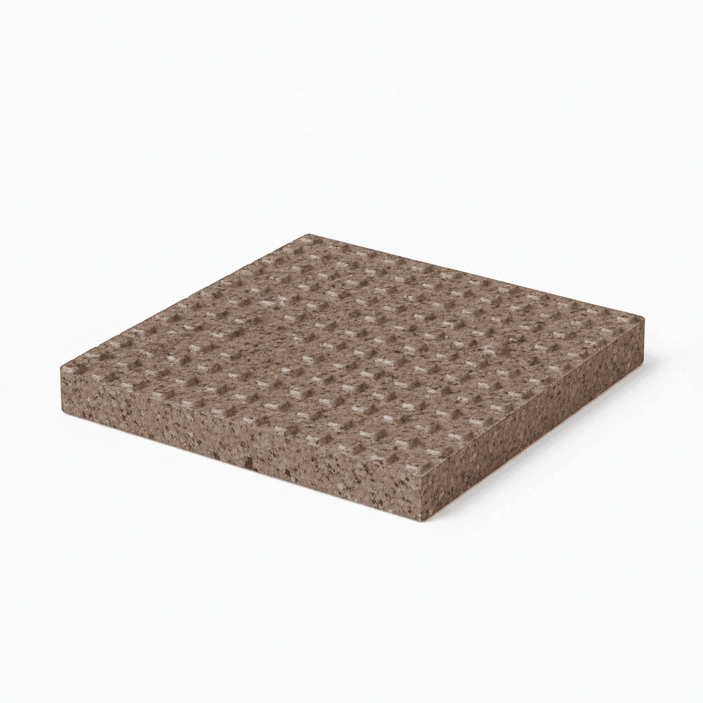 Тактильная плита с квадратными рифами - фото 1