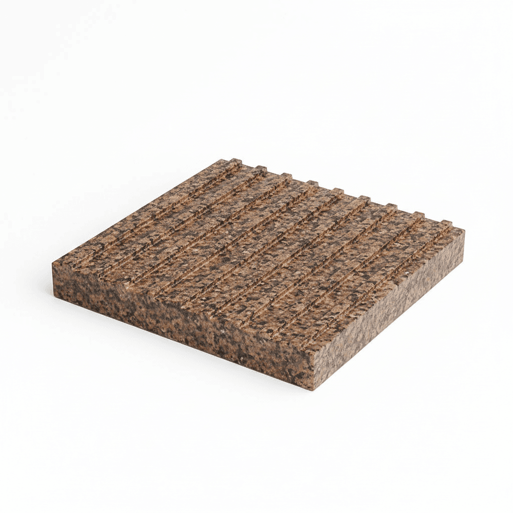 Тактильная плита с продольным рифом - фото 1