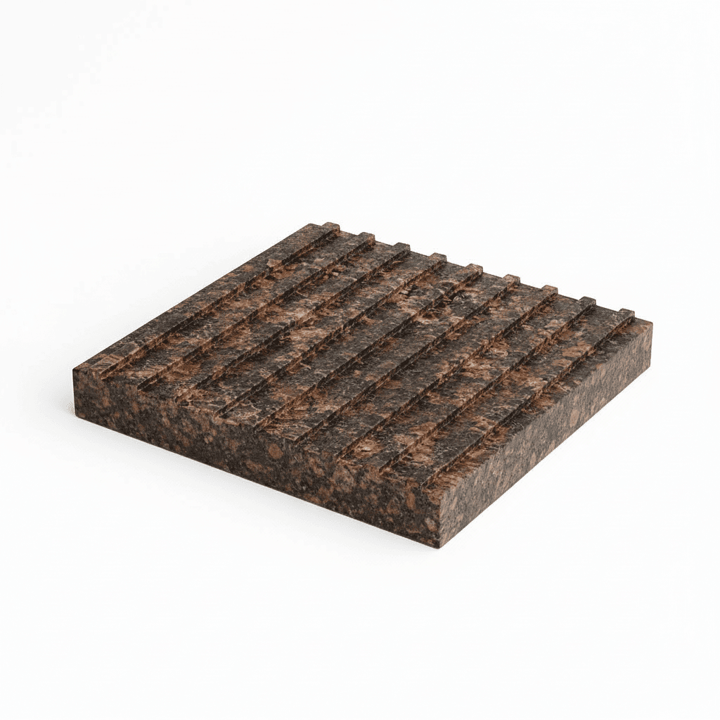 Тактильная плита с продольным рифом - фото 1