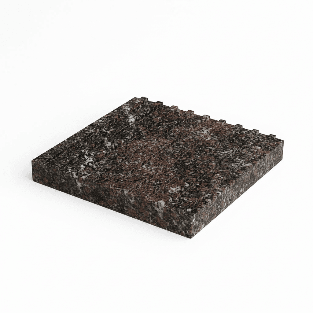 Тактильная плита с продольным рифом - фото 1