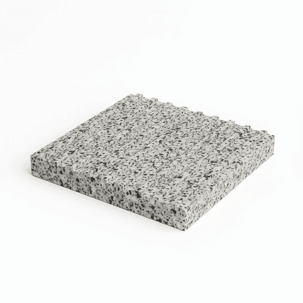 Тактильная плита с продольным рифом - фото 1