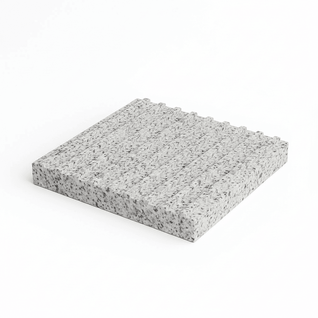 Тактильная плита с продольным рифом - фото 1