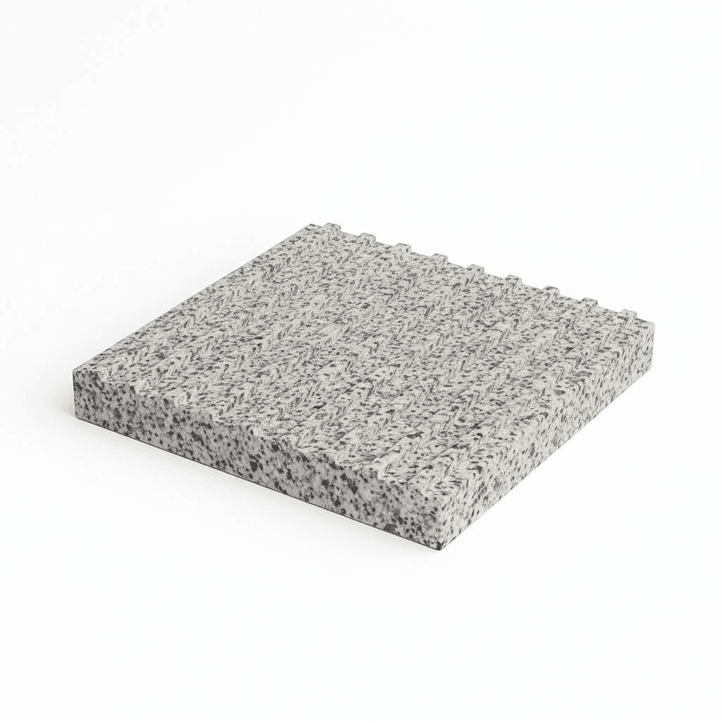 Тактильная плита с продольным рифом - фото 1