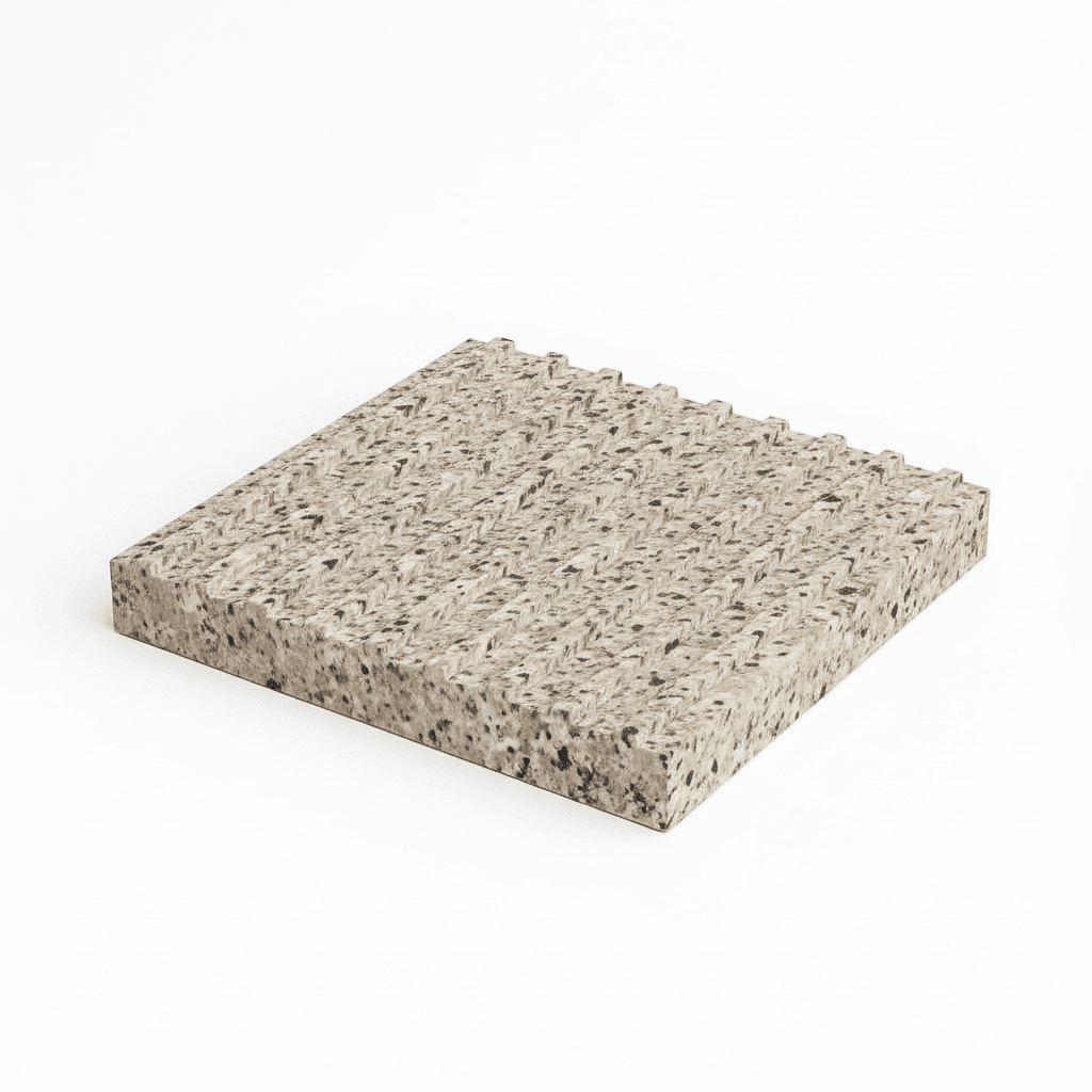 Тактильная плита с продольным рифом - фото 1