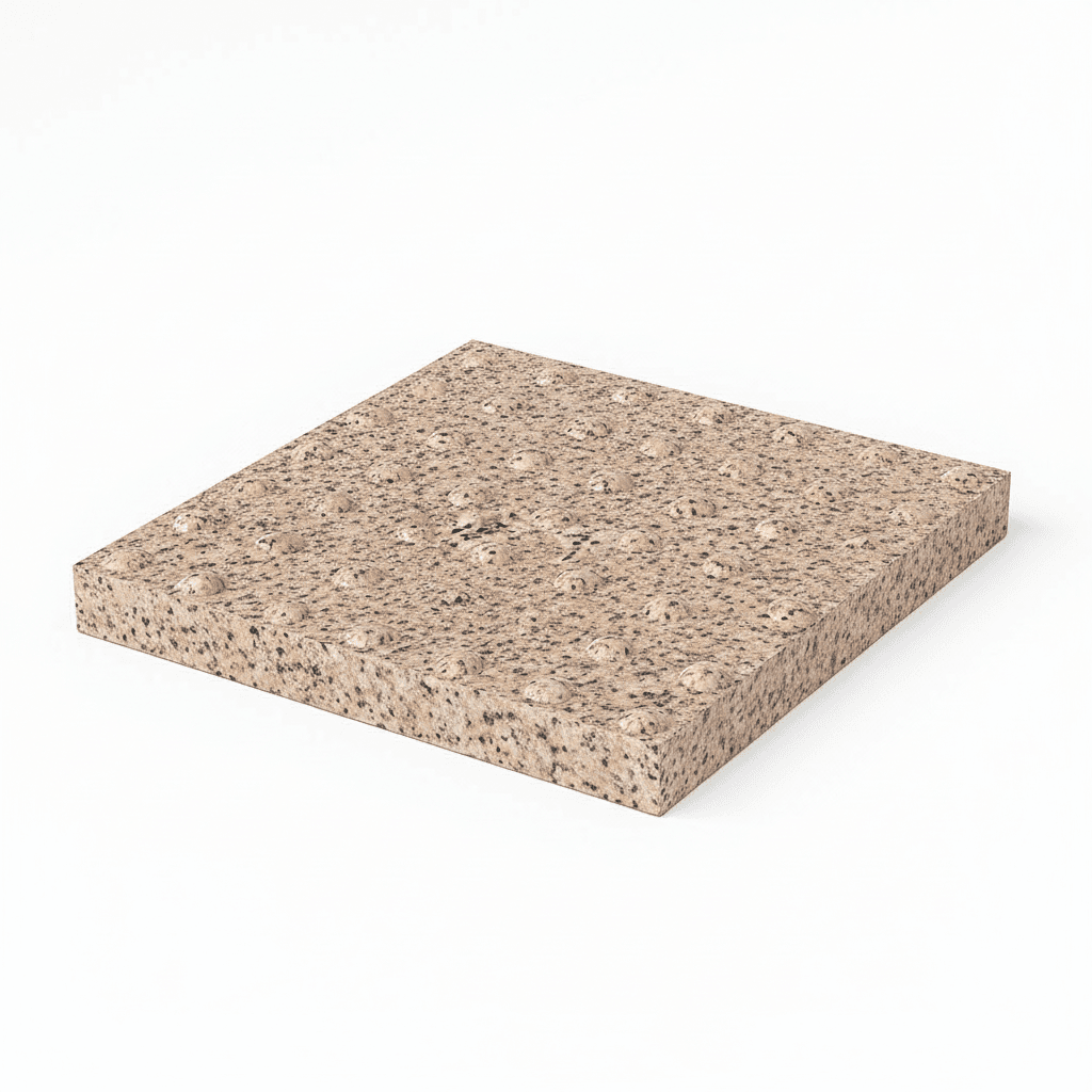 Тактильная плита с конусообразными рифами в линейном порядке - фото 1