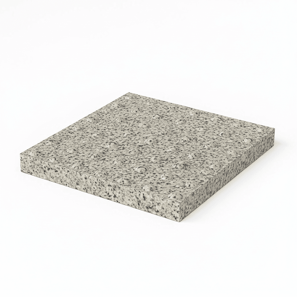 Тактильная плита с конусообразными рифами в линейном порядке - фото 1