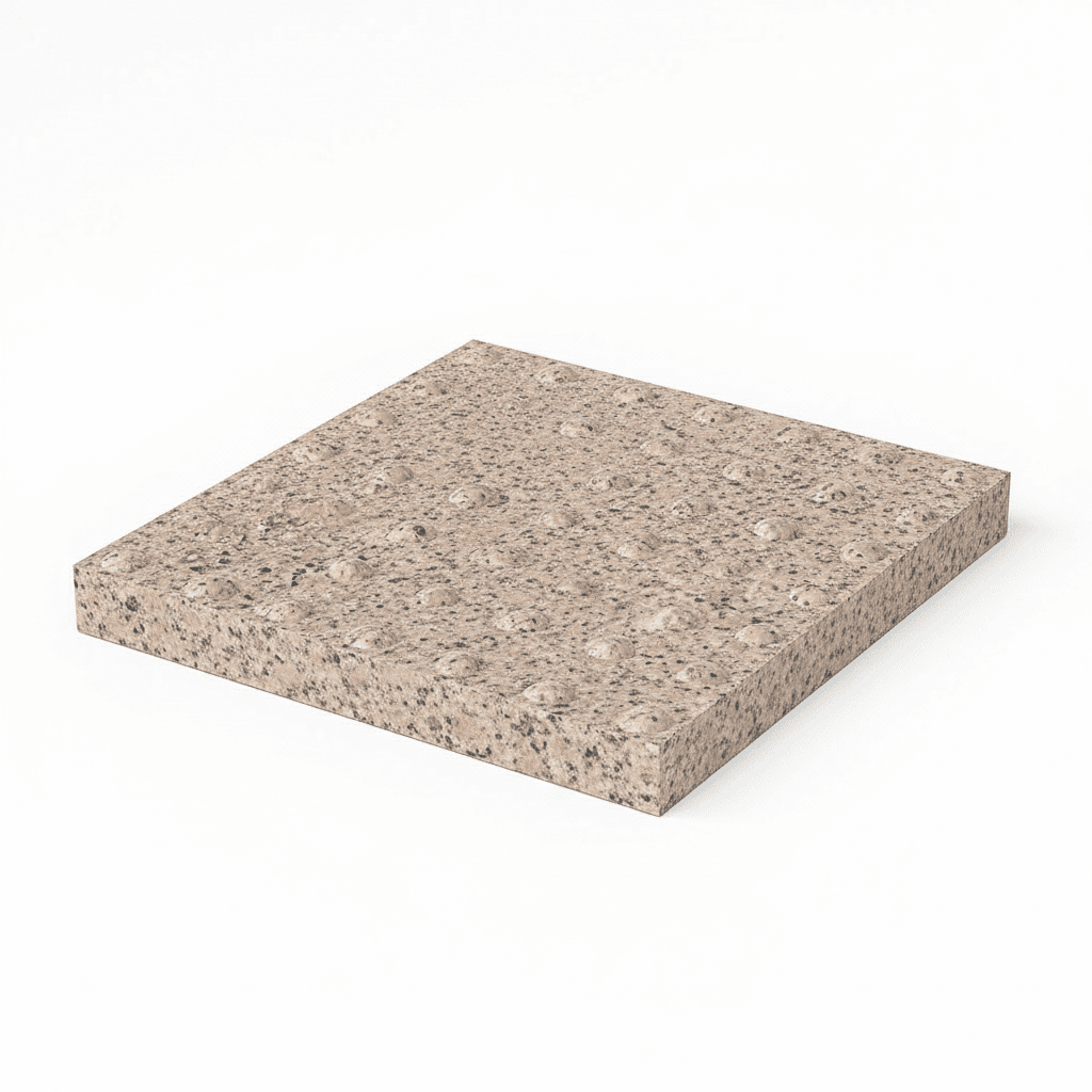 Тактильная плита с конусообразными рифами в линейном порядке - фото 1