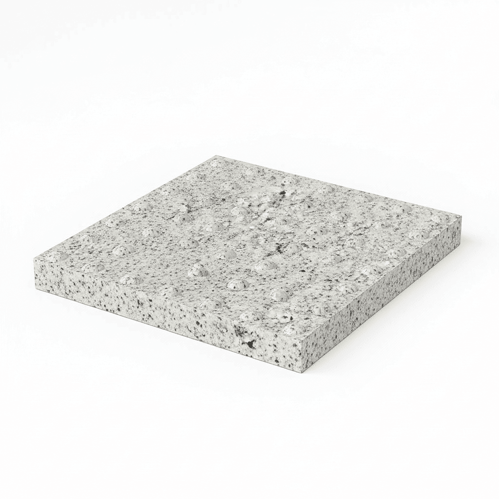 Тактильная плита с конусообразными рифами в линейном порядке - фото 1