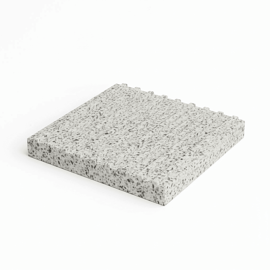 Тактильная плита с продольным рифом - фото 1